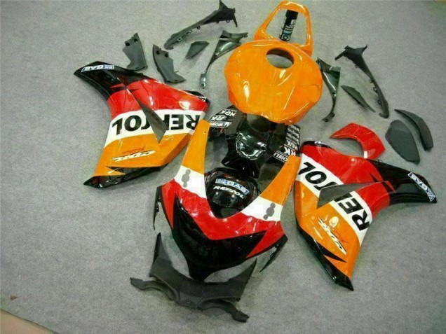 2008-2011 Orange Repsol Honda CBR1000RR Motorcycle Fairing Kits UK Stores 2008-2011 Orange Repsol Honda CBR1000RR Motorcycle Fairing Kits UK Stores