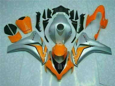 2008-2011 Orange Silver Honda CBR1000RR Motorcyle Fairings UK Stores
