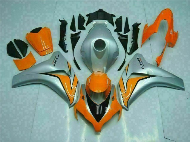 2008-2011 Orange Silver Honda CBR1000RR Motorcyle Fairings UK Stores 2008-2011 Orange Silver Honda CBR1000RR Motorcyle Fairings UK Stores