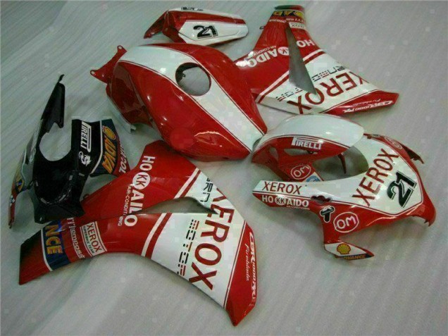 2008-2011 Red Xerox 21 Honda CBR1000RR Motorcycle Fairings Kit UK Stores 2008-2011 Red Xerox 21 Honda CBR1000RR Motorcycle Fairings Kit UK Stores