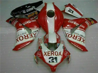2008-2011 Red Xerox 21 Honda CBR1000RR Motorcycle Fairings Kit UK Stores