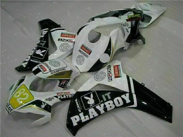 2008-2011 White Black Playboy Honda CBR1000RR Motorcylce Fairings & Bodywork UK Stores 2008-2011 White Black Playboy Honda CBR1000RR Motorcylce Fairings & Bodywork UK Stores