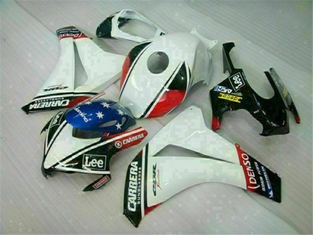 2008-2011 White Honda CBR1000RR Motorcycle Fairings & Plastics UK Stores 2008-2011 White Honda CBR1000RR Motorcycle Fairings & Plastics UK Stores