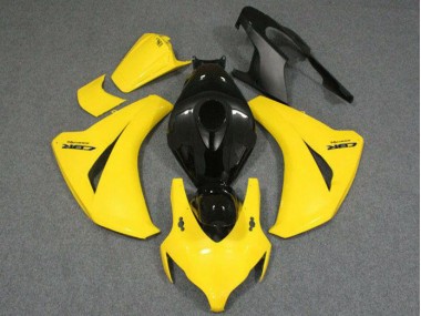 2008-2011 Yellow Black Honda CBR1000RR Motorcycle Fairing Kits UK Stores