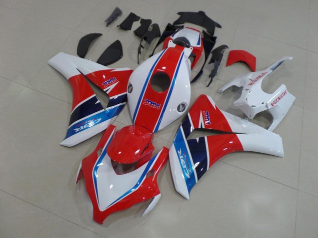 2008-2011 Red White Blue HRC Honda CBR1000RR Motorcycle Fairing UK Stores 2008-2011 Red White Blue HRC Honda CBR1000RR Motorcycle Fairing UK Stores