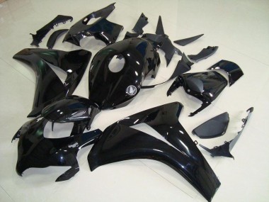 2008-2011 All Black with No Decals Honda CBR1000RR Motorcycle Fairing Kit UK Stores