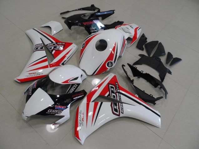 2008-2011 White Red HRC Honda CBR1000RR Bike Fairings UK Stores 2008-2011 White Red HRC Honda CBR1000RR Bike Fairings UK Stores