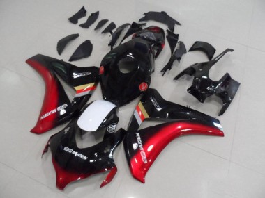 2008-2011 Black Red Mugen Honda CBR1000RR Bike Fairing Kit UK Stores