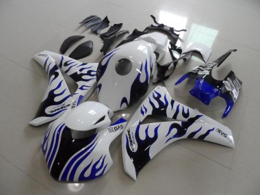 2008-2011 Blue Black Flame Race Honda CBR1000RR Motorbike Fairing Kits UK Stores