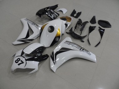 2008-2011 White and Black 87 Honda CBR1000RR Bike Fairings UK Stores