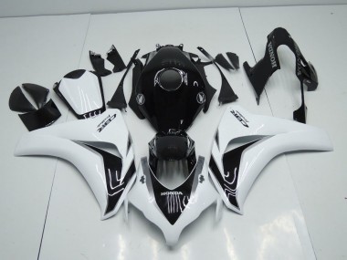 2008-2011 White and Black Grey Honda CBR1000RR Motorbike Fairing UK Stores