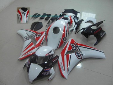 2008-2011 White Red Rsd Honda CBR1000RR Motorcycle Fairing Kit UK Stores
