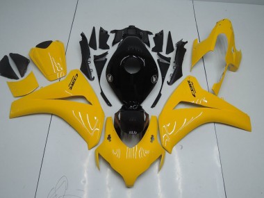 2008-2011 Yellow and Black Honda CBR1000RR Bike Fairing UK Stores