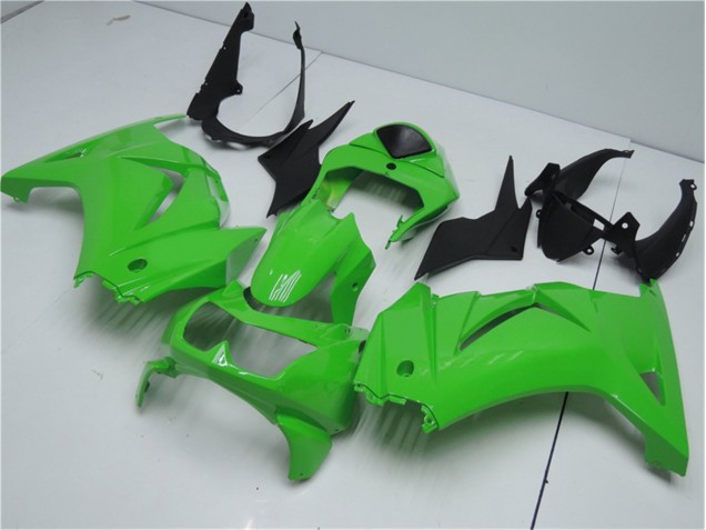 2008-2012 Green Kawasaki EX250 Motorcycle Fairing Kit UK Stores 2008-2012 Green Kawasaki EX250 Motorcycle Fairing Kit UK Stores