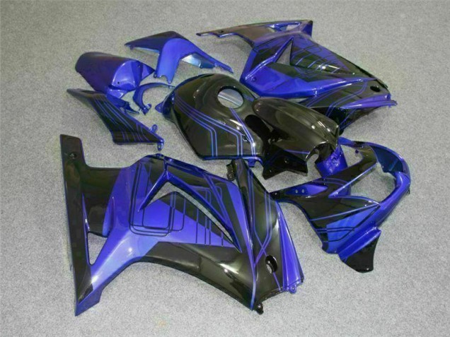 2008-2012 Black Blue Kawasaki EX250 Bike Fairing Kit UK Stores 2008-2012 Black Blue Kawasaki EX250 Bike Fairing Kit UK Stores