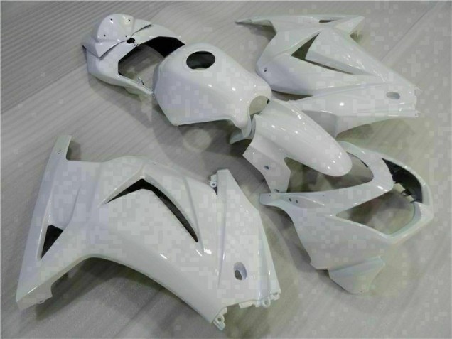 2008-2012 White Kawasaki EX250 Motorcycle Replacement Fairings UK Stores 2008-2012 White Kawasaki EX250 Motorcycle Replacement Fairings UK Stores