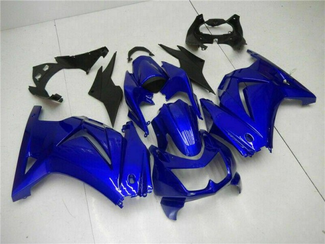 2008-2012 Glossy Blue Kawasaki EX250 Motorcycle Fairings Kit UK Stores 2008-2012 Glossy Blue Kawasaki EX250 Motorcycle Fairings Kit UK Stores