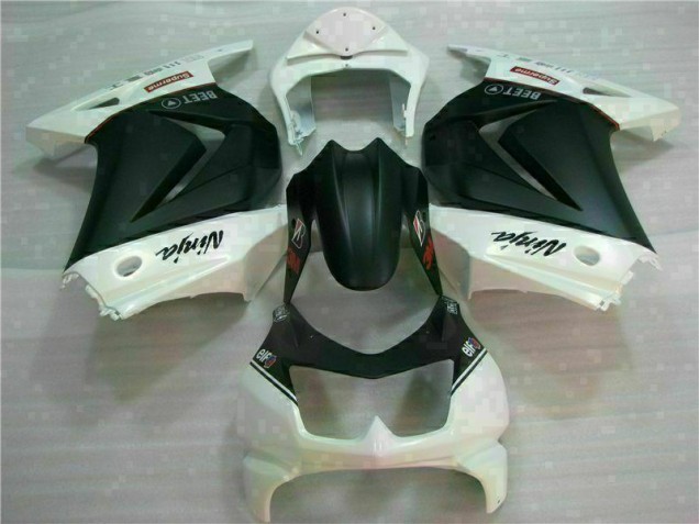 2008-2012 White Black Ninja 3M Kawasaki EX250 Motorcycle Fairings UK Stores 2008-2012 White Black Ninja 3M Kawasaki EX250 Motorcycle Fairings UK Stores