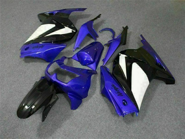 2008-2012 Blue White Black Ninja Kawasaki EX250 Motorbike Fairing UK Stores 2008-2012 Blue White Black Ninja Kawasaki EX250 Motorbike Fairing UK Stores