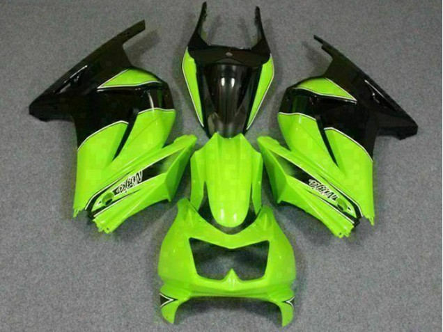 2008-2012 Green Black Ninja Kawasaki EX250 Motor Bike Fairings UK Stores 2008-2012 Green Black Ninja Kawasaki EX250 Motor Bike Fairings UK Stores