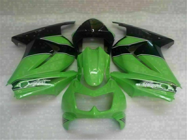 2008-2012 Green Black Kawasaki EX250 Motorbike Fairing Kits UK Stores 2008-2012 Green Black Kawasaki EX250 Motorbike Fairing Kits UK Stores
