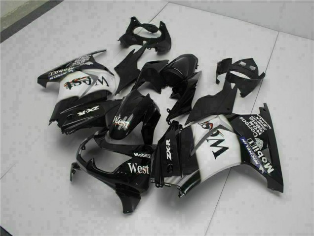 2008-2012 Black West Kawasaki EX250 Motorcycle Fairings Kits UK Stores 2008-2012 Black West Kawasaki EX250 Motorcycle Fairings Kits UK Stores