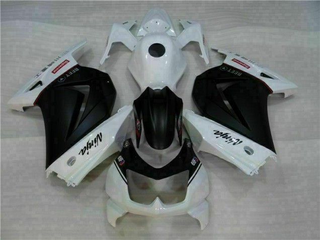 2008-2012 White Black Ninja Kawasaki EX250 Motorbike Fairings UK Stores 2008-2012 White Black Ninja Kawasaki EX250 Motorbike Fairings UK Stores