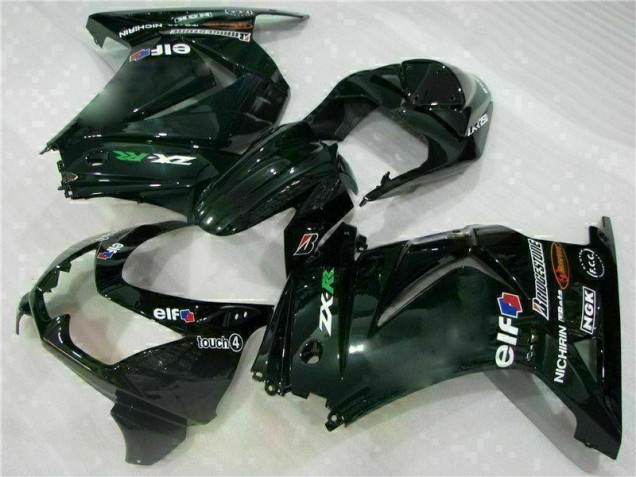 2008-2012 Black Kawasaki EX250 Bike Fairings UK Stores 2008-2012 Black Kawasaki EX250 Bike Fairings UK Stores