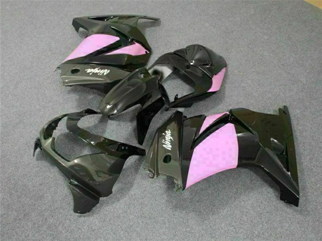 2008-2012 Black Pink Ninja Kawasaki EX250 Motorcycle Replacement Fairings UK Stores 2008-2012 Black Pink Ninja Kawasaki EX250 Motorcycle Replacement Fairings UK Stores