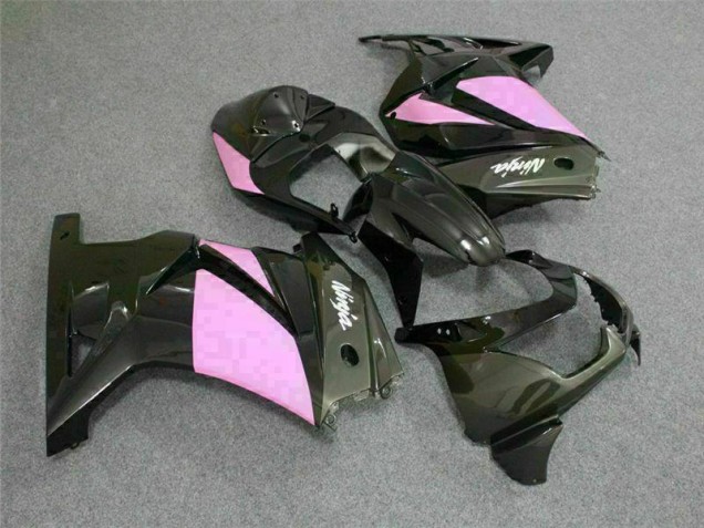 2008-2012 Black Pink Ninja Kawasaki EX250 Motorcycle Replacement Fairings UK Stores 2008-2012 Black Pink Ninja Kawasaki EX250 Motorcycle Replacement Fairings UK Stores