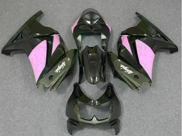 2008-2012 Black Pink Ninja Kawasaki EX250 Motorcycle Replacement Fairings UK Stores 2008-2012 Black Pink Ninja Kawasaki EX250 Motorcycle Replacement Fairings UK Stores