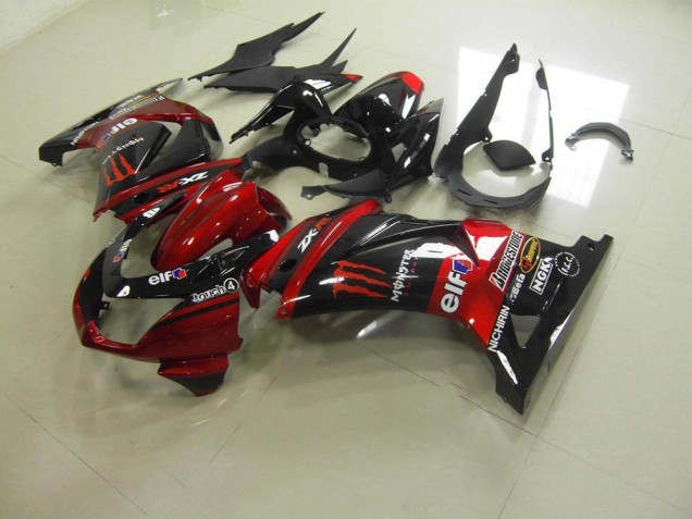 2008-2012 Candy Red Monster Kawasaki ZX250R Motorbike Fairing UK Stores 2008-2012 Candy Red Monster Kawasaki ZX250R Motorbike Fairing UK Stores