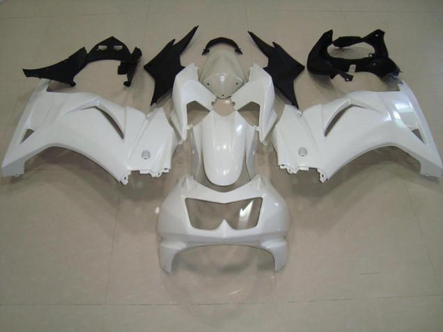 2008-2012 White Kawasaki ZX250R Moto Fairings UK Stores 2008-2012 White Kawasaki ZX250R Moto Fairings UK Stores