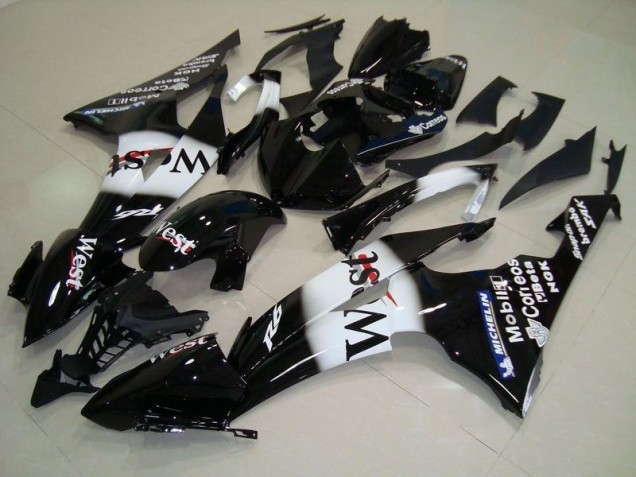 2008-2016 Black West Yamaha YZF R6 Motorbike Fairing Kits UK Stores