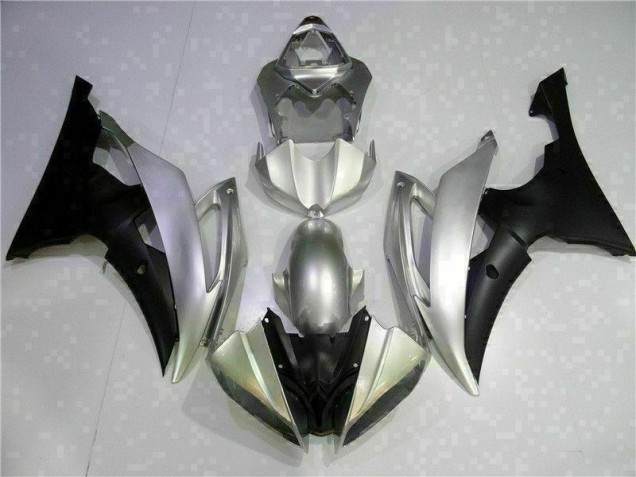 2008-2016 Silver Black Yamaha YZF R6 Motor Fairings UK Stores 2008-2016 Silver Black Yamaha YZF R6 Motor Fairings UK Stores
