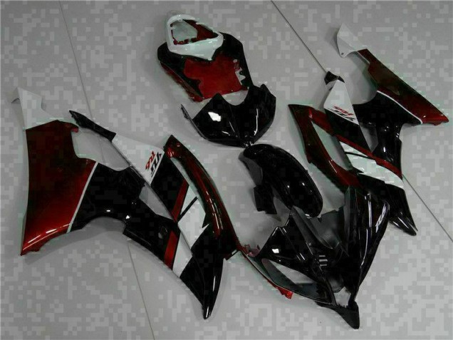 2008-2016 Black Yamaha YZF R6 Motorcyle Fairings UK Stores 2008-2016 Black Yamaha YZF R6 Motorcyle Fairings UK Stores
