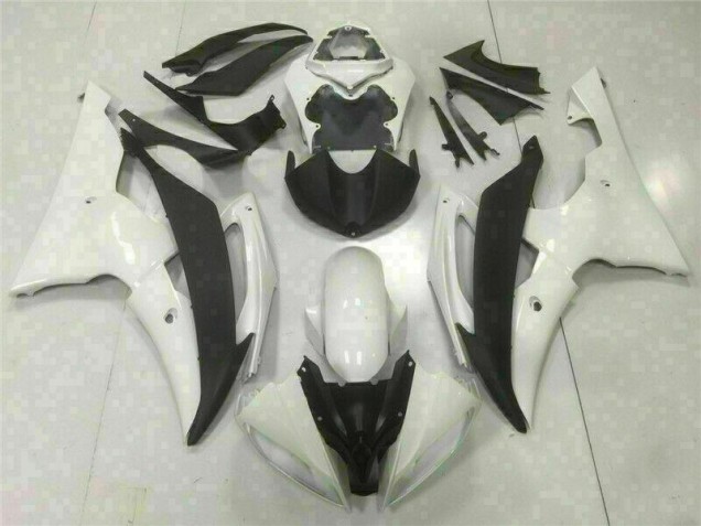 2008-2016 White Yamaha YZF R6 Motorcycle Bodywork UK Stores 2008-2016 White Yamaha YZF R6 Motorcycle Bodywork UK Stores