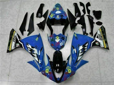 2009-2011 Blue Yamaha YZF R1 Bike Fairings UK Stores