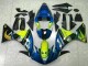 2009-2011 Blue Yamaha YZF R1 Replacement Motorcycle Fairings UK Stores
