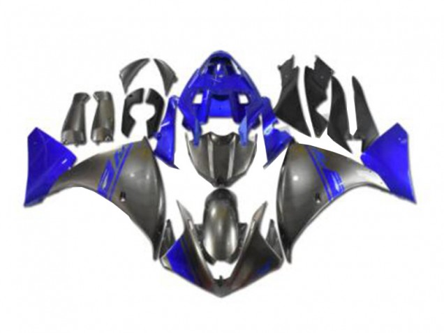 2009-2011 Grey Blue Yamaha YZF R1 Motor Bike Fairings UK Stores