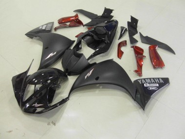 2009-2011 Matte Black Yamaha YZF R1 Motorbike Fairing UK Stores