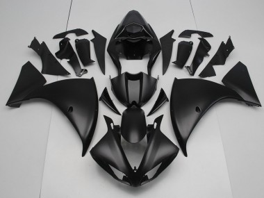 2009-2011 Matte Black Yamaha YZF R1 Moto Fairings UK Stores