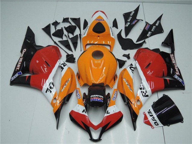 2009-2012 Orange Red Black Repsol Honda CBR600RR Motorcyle Fairings UK Stores 2009-2012 Orange Red Black Repsol Honda CBR600RR Motorcyle Fairings UK Stores