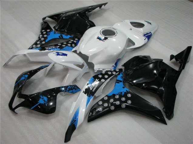 2009-2012 Black White Blue Honda CBR600RR Motor Fairings UK Stores 2009-2012 Black White Blue Honda CBR600RR Motor Fairings UK Stores