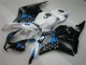 2009-2012 Black White Blue Honda CBR600RR Motor Fairings UK Stores 2009-2012 Black White Blue Honda CBR600RR Motor Fairings UK Stores