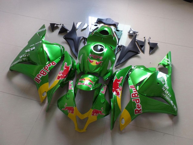 2009-2012 Green Red Bull Honda CBR600RR Motorcycle Bodywork UK Stores 2009-2012 Green Red Bull Honda CBR600RR Motorcycle Bodywork UK Stores