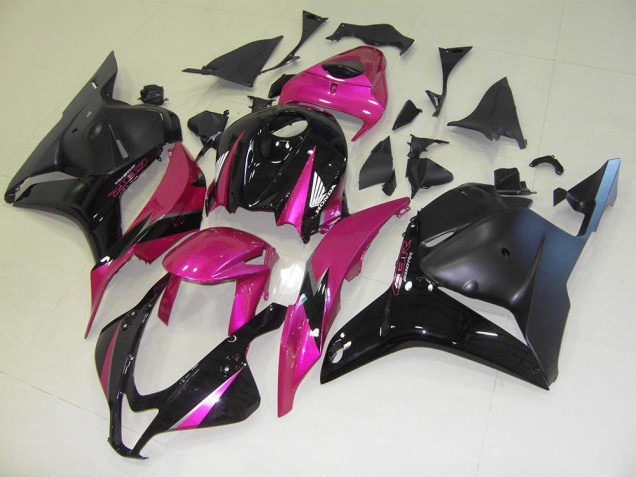 2009-2012 Pink Black Honda CBR600RR Motorcycle Fairings Kit UK Stores 2009-2012 Pink Black Honda CBR600RR Motorcycle Fairings Kit UK Stores
