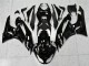 2009-2012 Black White Ninja Kawasaki ZX6R Replacement Fairings UK Stores 2009-2012 Black White Ninja Kawasaki ZX6R Replacement Fairings UK Stores