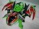 2009-2012 Black Red Green Motorcard Kawasaki ZX6R Motor Fairings UK Stores