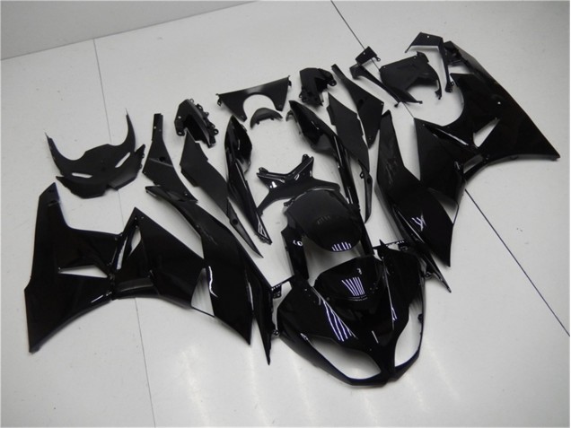 2009-2012 Glossy Black Kawasaki ZX6R Motorbike Fairing UK Stores 2009-2012 Glossy Black Kawasaki ZX6R Motorbike Fairing UK Stores